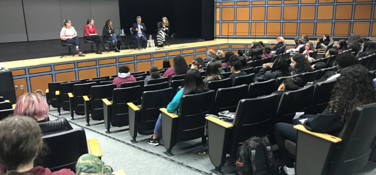 Panel at Spanaway Lake High School Panel at Spanaway Lake High School